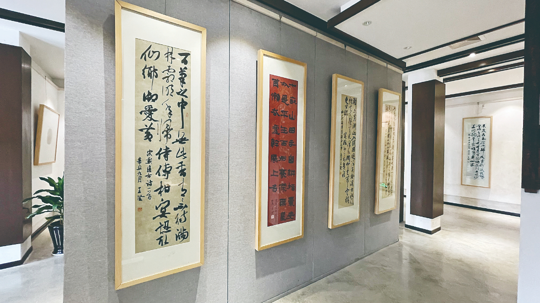  书写经典，传播经典丨“文笔宋韵”王坚书法作品展在黄岩开展