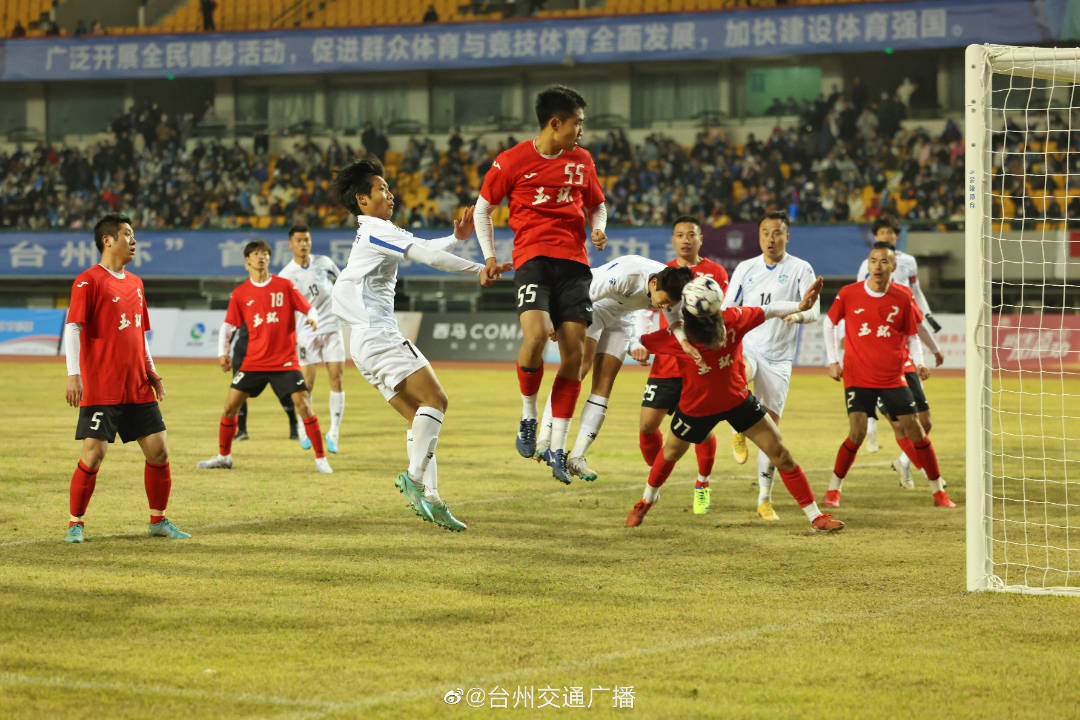 “台州杯”首届足球联赛首场比赛结果出炉