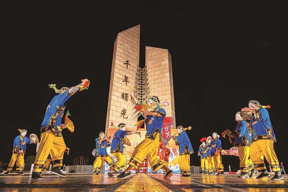 非遗展演祈丰年